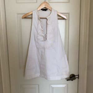 Double Layer White Tank